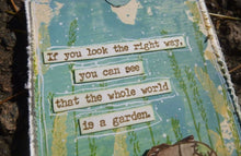 Load image into Gallery viewer, PaperArtsy Electica3 Rubber Stamp Gardens and Growth by Alison Bomber (EAB18)
