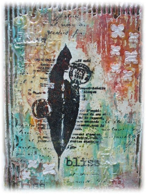 PaperArtsy Eclectica3 Stamp Set Merci Beacoup by Sara Neumann (ESN43)