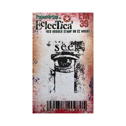 PaperArtsy Eclectica3 Mini Stamp Number 39 designed by Seth Apter (EM39)