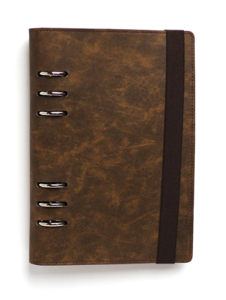 Elizabeth Craft Designs Planner Essentials A5 Planner Espresso (P002)