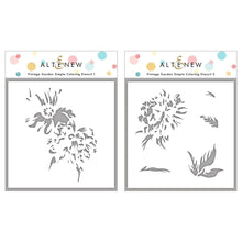 Load image into Gallery viewer, Altenew Vintage Garden Layering Stamp &amp; Stencil Set  (ALT4771)
