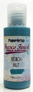 PaperArtsy Fresco Finish Chalk Acrylics Beach Hut Translucent (FF43)