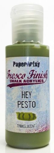 PaperArtsy Fresco Finish Chalk Acrylics Hey Pesto Translucent (FF49)