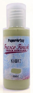 PaperArtsy Fresco Finish Chalk Acrylics Khaki Opaque (FF177)