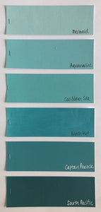 PaperArtsy Fresco Finish Chalk Acrylics Caribbean Sea Opaque (FF94)