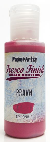 PaperArtsy Fresco Finish Chalk Acrylics Prawn Semi-Opaque (FF98)