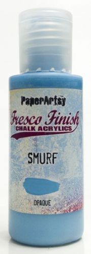 PRE-ORDER PaperArtsy Fresco Finish Chalk Acrylics Smurf Opaque (FF100)