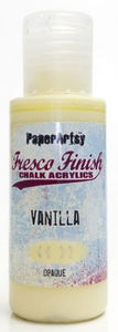 PaperArtsy Fresco Finish Chalk Acrylics Vanilla Opaque (FF65)