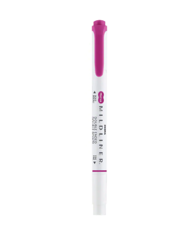 Zebra Mildliner Highlighter Fuchsia (Z78470)