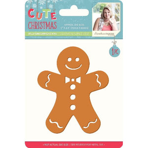 Crafter's Companion Die Cute Christmas Jolly Gingerbread Man (S-CC-JGIN)