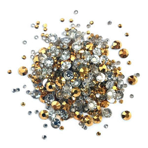 Buttons, Galore & More Jewelz Embellishments Gold (JZ106)