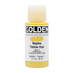 Golden Fluid Acrylics Naples Yellow Hue (2438-1)