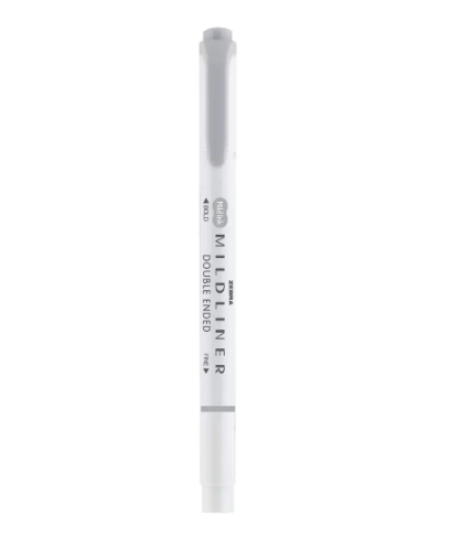 Zebra Mildliner Highlighter Gray (Z78110)