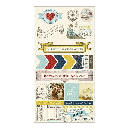 Authentique Paper Homestead Collection Components (HMS014)