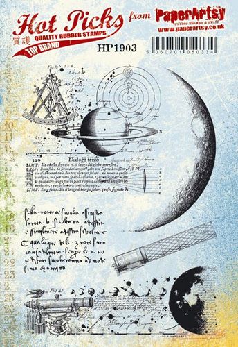 PaperArtsy Stamp Set Hot Picks Planets (HP1903)