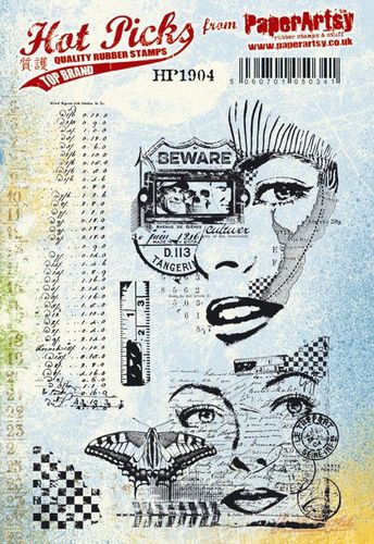 PaperArtsy Stamp Set Hot Picks Faces (HP1904)