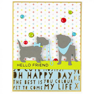 Spellbinders Paper Arts I Heart Puppies (S3-388)