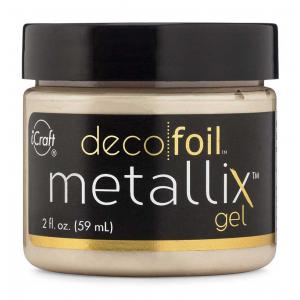 iCraft Deco Foil Metallix Gel - Champange Mist