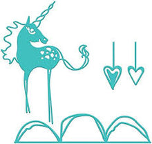 Load image into Gallery viewer, Jane Davenport Cutting Template Happy Little Unicorn (JDD-006)
