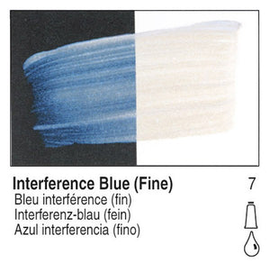 Golden Fluid Acrylics Interference Blue (Fine) (2465-1)