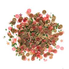 Buttons Galore & More Sequins & Bead Mixed Cactus Bloom (LL614)