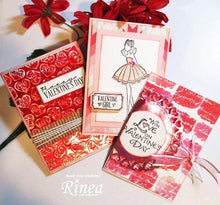 Load image into Gallery viewer, Rinea Love Foiled Paper Variety Pack (CP12V-LUV)
