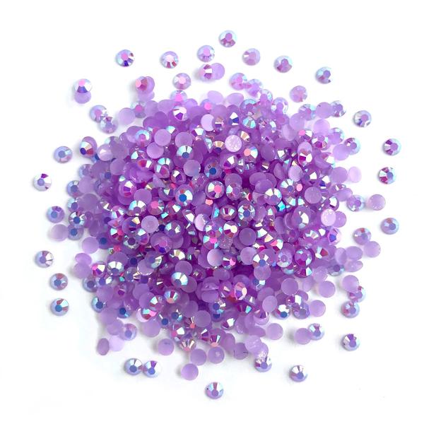 Buttons, Galore & More Jewelz Embellishments Light Amethyst AB (JZ116)