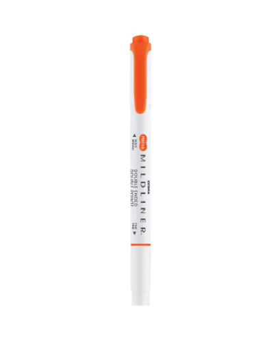 Zebra Mildliner Highlighter Marigold (Z78490)