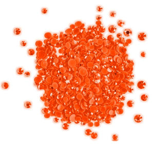 Buttons, Galore & More Jewelz Embellishments Mid Orange AB (JZ121)