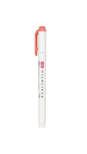 Zebra Mildliner Highlighter Coral Pink (Z78570)