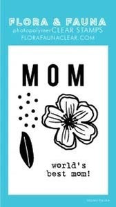 Flora & Fauna Clear Stamps Mini Mom Set (20323)