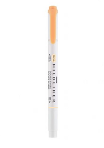 Zebra Mildliner Highlighter Orange (Z78190)