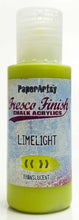 Load image into Gallery viewer, PaperArtsy Fresco Finish Chalk Acrylics Limelight Translucent (FF48)
