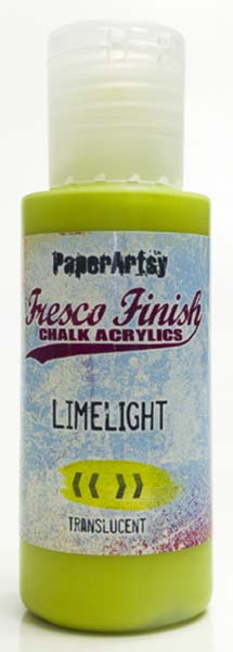 PaperArtsy Fresco Finish Chalk Acrylics Limelight Translucent (FF48)