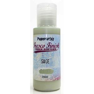 PaperArtsy Fresco Finish Chalk Acrylics Sage Opaque (FF66)