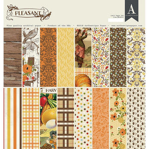 Authentique Paper Pleasant Collection 12x12 Paper Pad (PLE012)