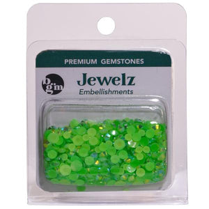 Buttons, Galore & More Jewelz Embellishments Peridot AB (JZ109)