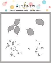 Load image into Gallery viewer, Altenew Queen Anemone Layering Stamp &amp; Stencil Set  (ALT4841)
