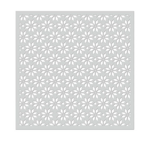 Hero Arts Stencils Poinsettia Stencil 6"x6" (SA132)