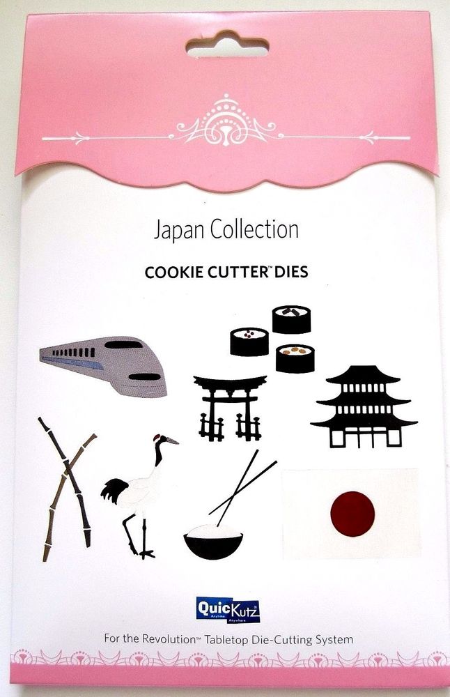 QuicKutz Cookie Cutter Dies Japan Collection (QKDS-CC-02)