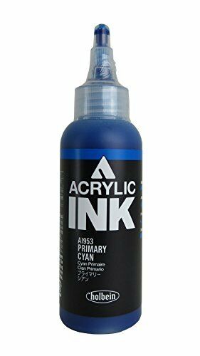 Holbein Paint Marker- Acrylic Ink- Primary Cyan (AI953)