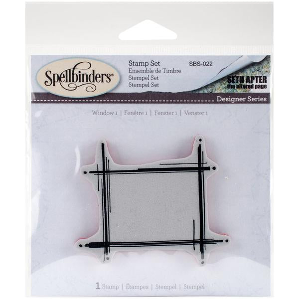 Spellbinders Stamp Set - Window 1 by Seth Apter (SBS-022)