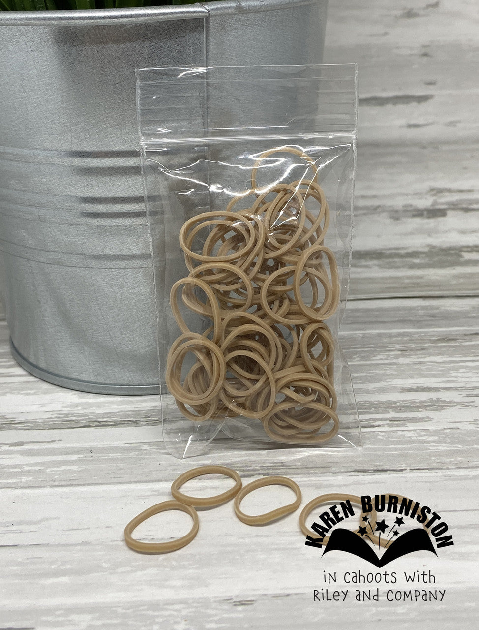 Karen Burniston Rubber Bands Size 8