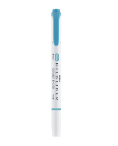 Zebra Mildliner Highlighter Smoke Blue (Z78420)