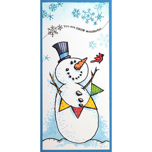 Stampendous Fran's  Clear Stamps FransFormer Snow Lines (SSC3004)