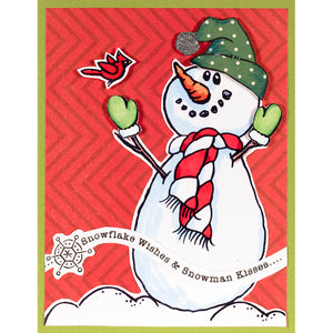 Stampendous Fran's  Clear Stamps FransFormer Snow Lines (SSC3004)