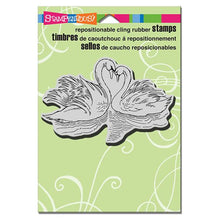 Load image into Gallery viewer, Stampendous Cling Swan Pair (CRP251)
