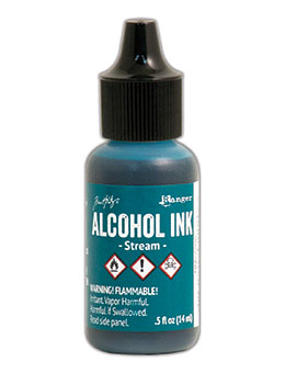 Ranger Tim Holtz- Alcohol Ink- Stream TIM22206