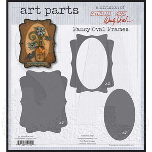 Wendy Vecchi Studio 490 Art Parts Fancy Oval Frames (9459419252)