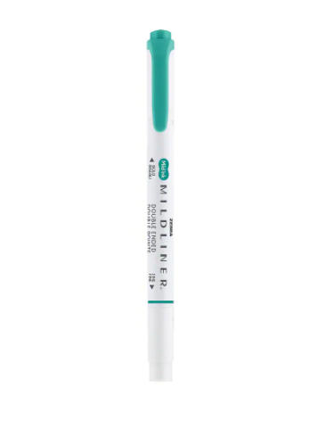 Zebra Mildliner Highlighter Summer Green (Z78440)